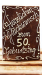 Tafel - Herzlichen Glückwunsch zum 50. Geburtstag